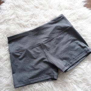NWOT Gray compression workout shorts
